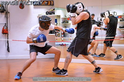 2019-05-30 Milano - pound4pound boxe gym 0379 Emanuele Pelizzo vs Lorenzo Porro